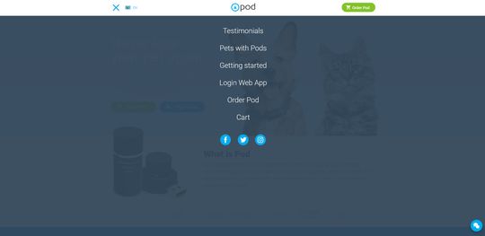 Login Web App heter snarveien som går til selve sporingstjenesten. Menyen dekker naturligvis hele skjermen, enten den 4 eller 40 tommer.