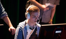 Mid Lane-spiller Isak «Energy» Fjell. Her avbildet under Digitality X.