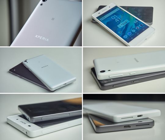 Xperia E5 Kommer i svart og hvit utgave – begge pene i tøyet og stilrene.