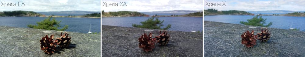 Bildekvaliteten i Xperia E5 er generelt veldig god, prisklassen tatt i betraktning.