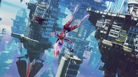 Det er ikke alltid klart hva som er opp og hva som er ned i Gravity Rush.