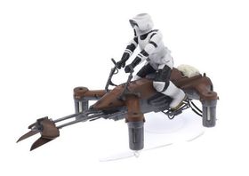 På speed: 74-Z speeder bike.