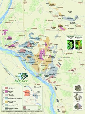 Den beste delen av Pouilly-Fumé er de lysebrune partiene.