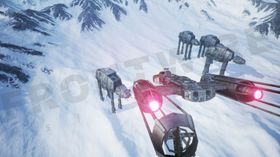 Frontwire fikk ikke lov til å bruke noe Star Wars-relatert innhold i spillet sitt.