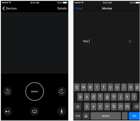 Apple TV Remote-appen har blant annet fått full pekeplate-støtte.