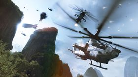 I «Air Superiority»-modusen må spillere kjempe med helikoptre og fly.