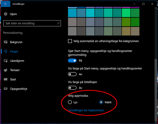 Slik aktiverer du Dark Mode i Windows 10 Anniversary Update.