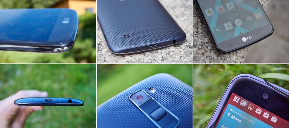 LG K10 har et svært lekkert design, og vi digger det.