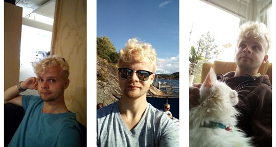 Selfiekameraet er ikke blant de beste, men duger som regel. Motlys er en fiende, dog.