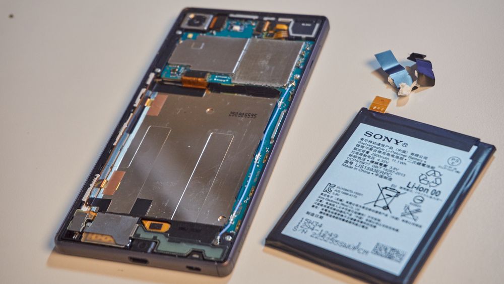 Og – vips! – så var batteriet ute.