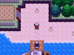 Ligner veldig på de gamle Pokémon-spillene.
