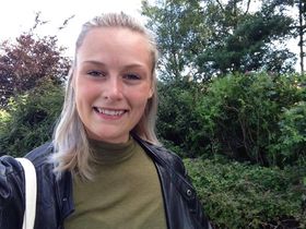 Amalie Harestad håper situasjonen i bransjen har tatt seg opp og stabilisert seg når hun er ferdig med studiene på UiS.