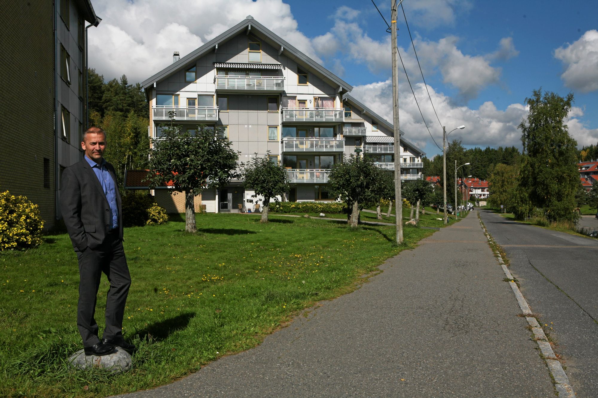 TROR PÅ ET KNALLÅR: Stig Reklev, daglig leder og partner i Privatmegleren.