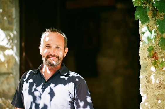 Michele Braganti er dagens "baron" på Monteraponi.