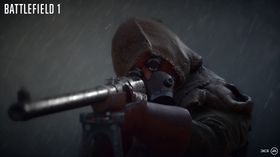 Skarpskyttere vil få det mye vanskeligere i regnvær i Battlefield 1.