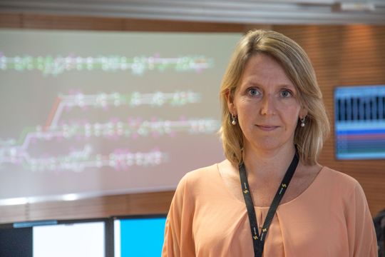 Irene Måsøval er utbyggingssjef i Sporveien.