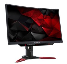 Acer Predator Z271T har buet skjerm og Tobii øyesporingsteknologi i den nederste skjermkanten.