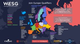 Dette er oversikten over kvalifiseringen til regionale finaler.