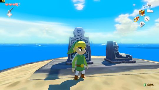 Legend of Zelda: The Wind Waker har en verden som først og fremst føles enorm.