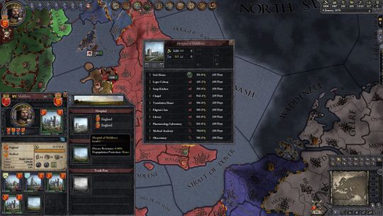 Sykehusbygningene er et godt tillegg til provinsene.