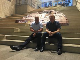 KLARE FOR NYE SPRELL: Magne Braaten og Stig Ekelund gleder seg til å arrangere tysk ompafest igjen.