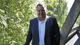 BEKREFTER: Ordfører Thomas Sjøvold bekrefter at Høyre har vært på domeneshopping, men er ellers ordknapp.