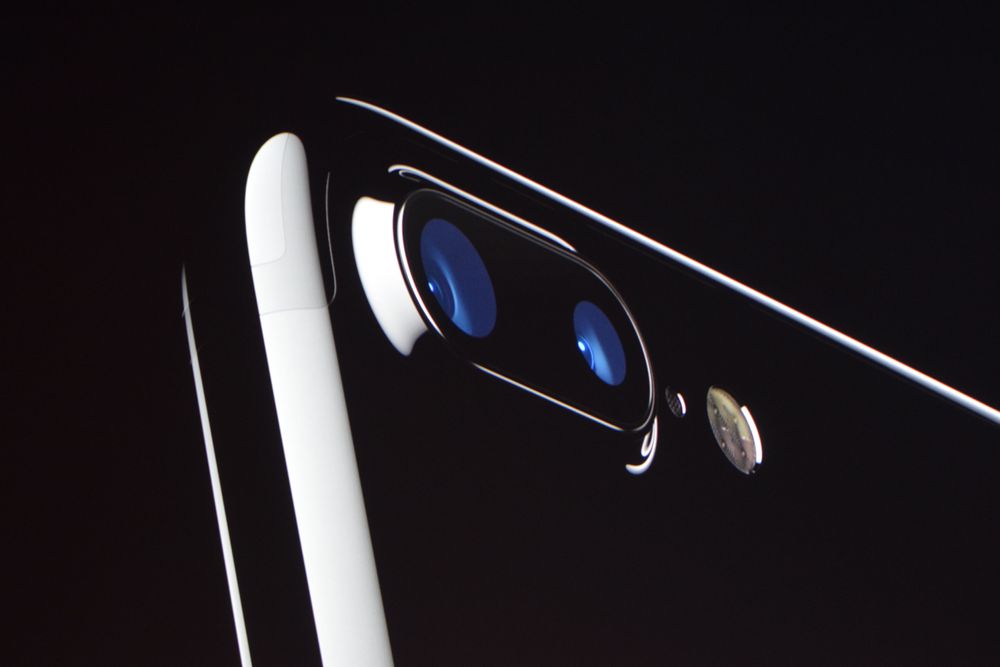 iphone 7 Plus har nå to forskjellige kameraer.