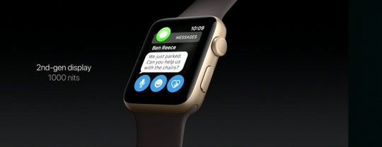Nye Apple Watch Series 2.