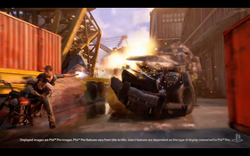 Uncharted 4 er et av spillene som ble vist frem.