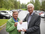 KREVER FLERE P-PLASSER: – Miljøgevinsten ved utvidelsen av innfartsparkeringen vil bli stor, sier styremedlem Kjell Bjørhei og leder for Myrvoll Vel, Jarle Jodnes.