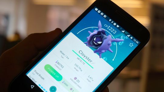 Cloyster blir litt hakkete på G4 Play.