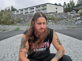 BLE IMPONERT: Metall-guru Gylve Fenris Nagell fra Darkthrone og Oppegård.
