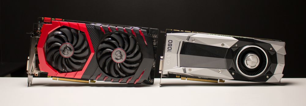 MSI GTX 1080 Gaming X møter Nvidia GTX 1080 FE.