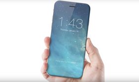 Ingen hjemknapp, som på denne konsepttegningen av en annen mobil, betyr også ingen Touch ID. I stedet får vi ansiktsskanning, ifølge rykter.