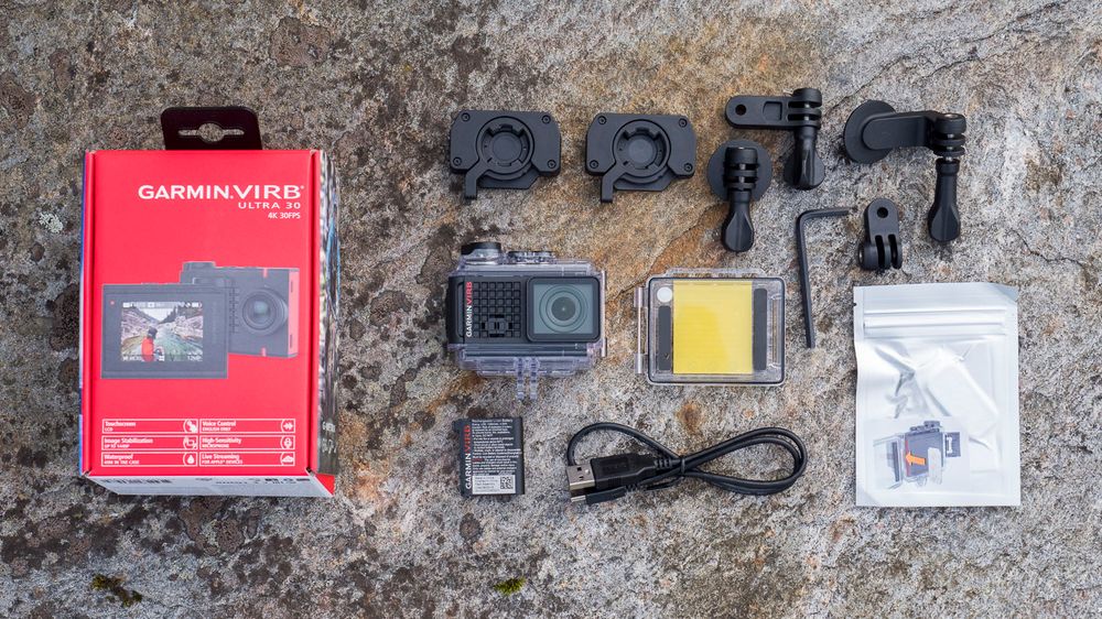Garmins egne fester er gode, men hvis du allerede har GoPro-utstyr skal kameraet fungere fint med det også.