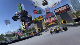 Trackmania Turbo.