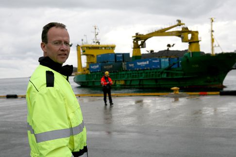 Godsruten snart i havn