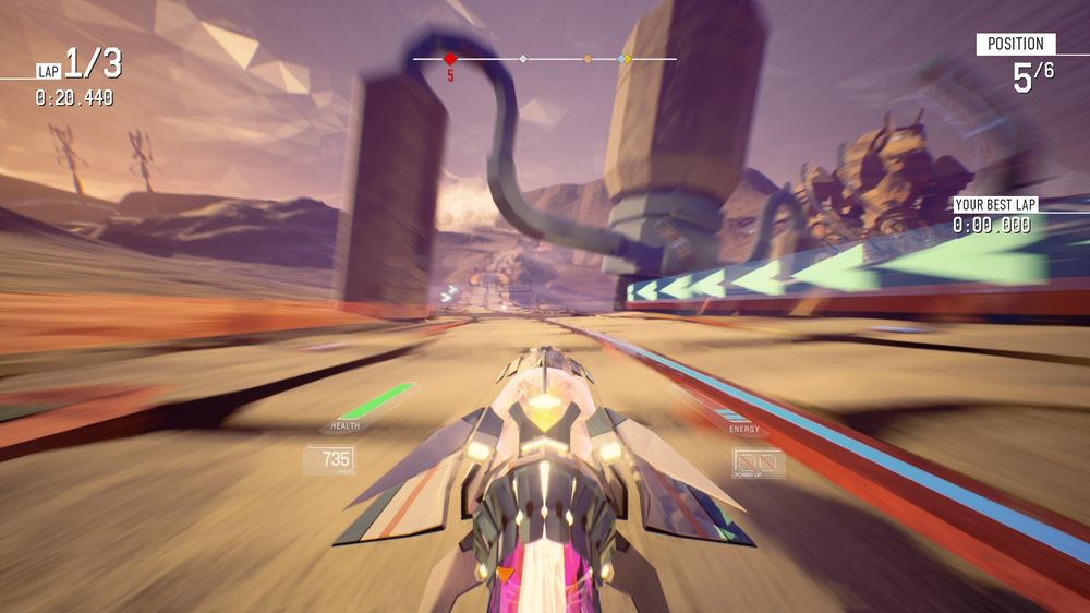 Redout tar seg best ut i bevegelse.