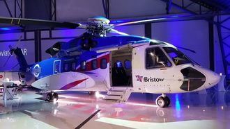 Sikorsky åpnet sitt nye framskutte delelager på Sola i fjor høst og stilte ut Bristow-helikopteret som gjorde at den samlede S-92-flåten i mai passerte en million flytimer.
