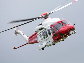 Bristow opererer AW189-redningshelikoptre for den britiske kystvakten.