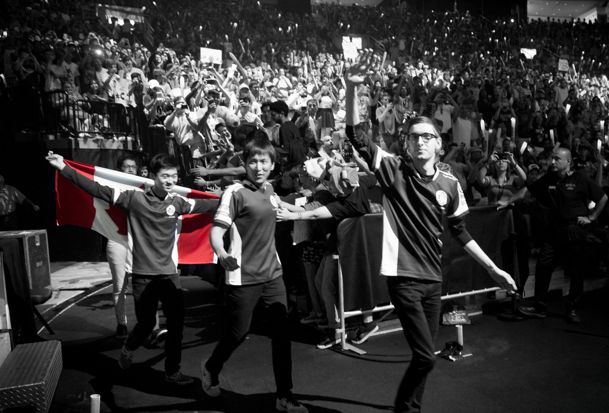 Team Solo Mid under sommerens nord-amerikanske finale i Canada.