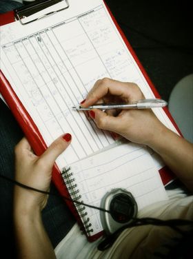 Den vanlige måte for script supervisor å jobbe på.