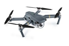 Mavic med propellene ute.