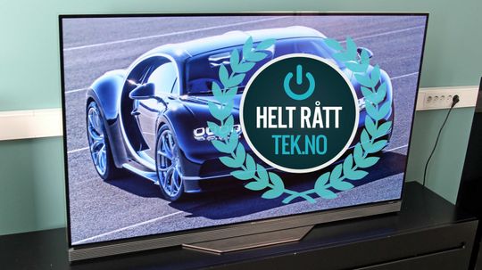 TV-en er svindyr, men det er ingen tvil om at den er helt rå.