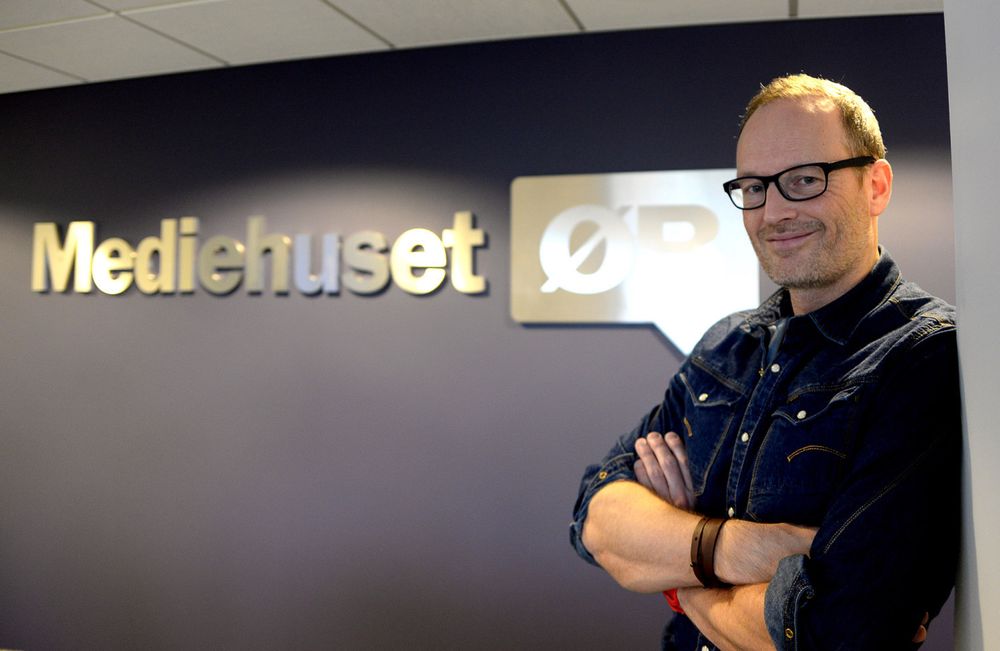 MARTIN GRAY, ansvarlig redaktør og daglig leder for Østlandets Blad.