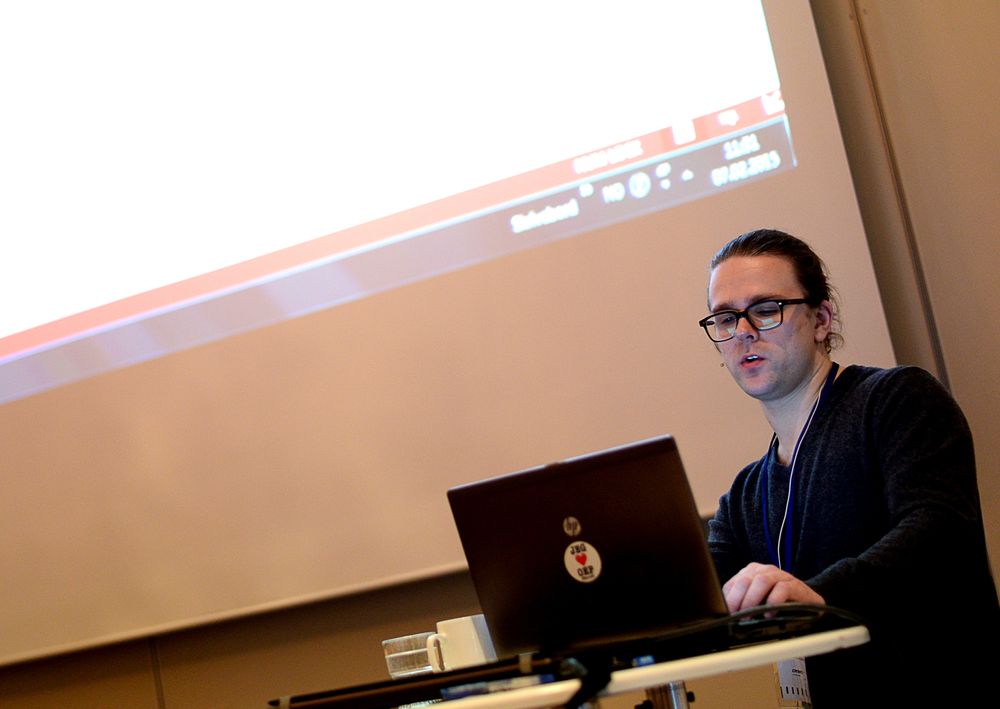 Arkivfoto: Vegard Venli har jobbet med innsyn og åpenhet i en årrekke - sist ut i rekka er å sørge for at konkursregsiteret er offentlig tilgjengelig og søkbart.