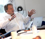 Styreleder Jan M. Moberg i Fagpressen trakk seg for å unngå å havne i habilitetsskvis.