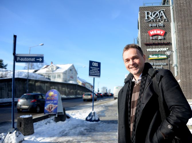 I SENTRUM: Røa er et av de lokale bydelssentrene som nå får sin egen lokalavis igjen.