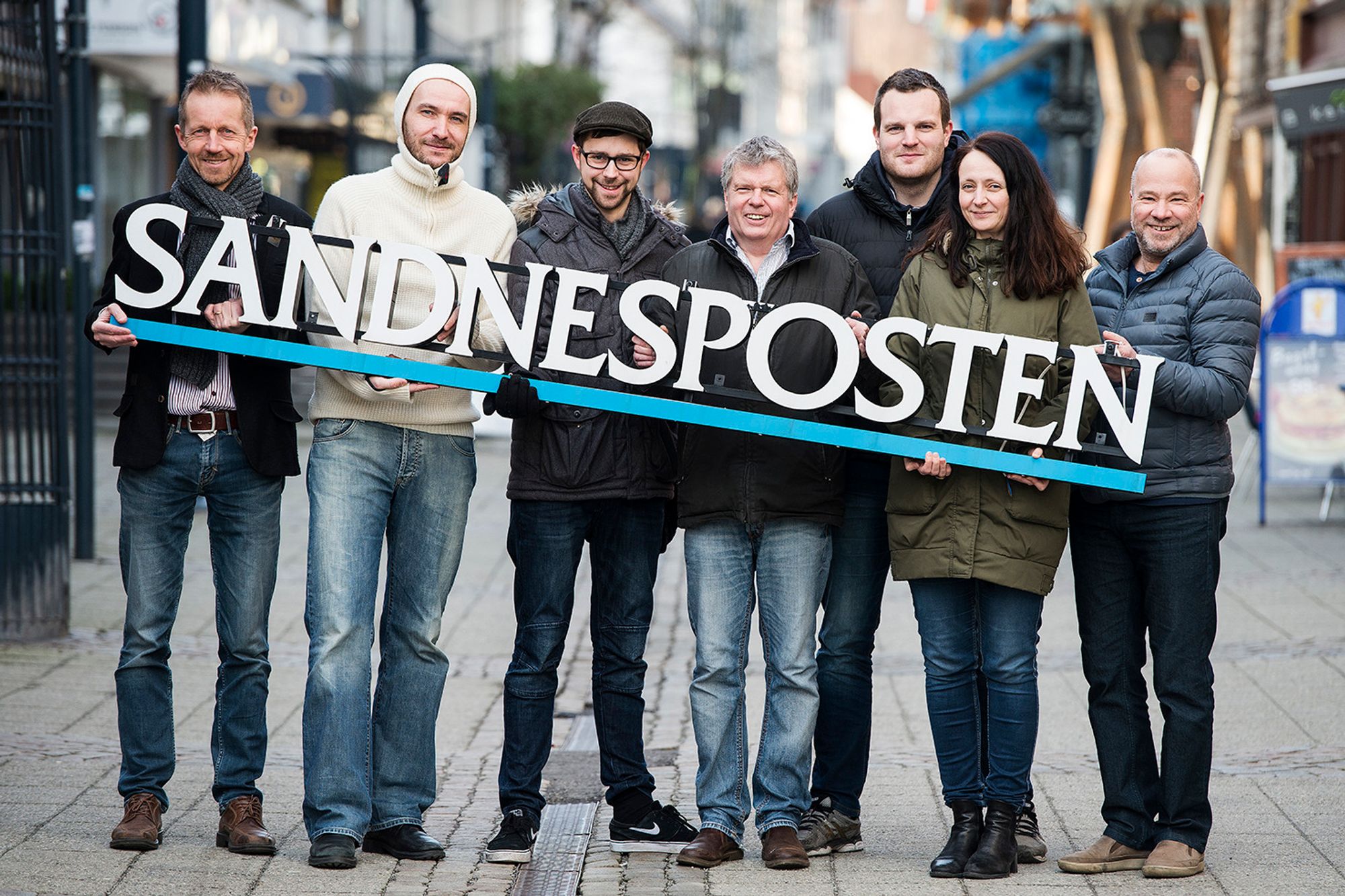 Slik markerte Sandnesposten tittelen som «Årets opplagsvinner».