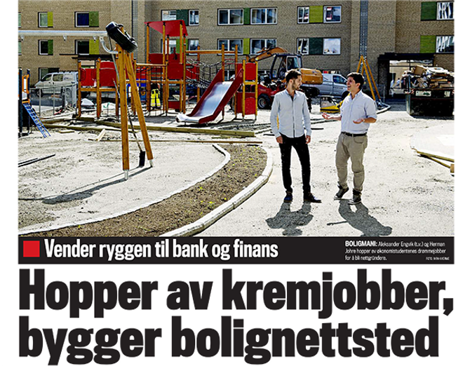 FINANSAVISEN omtalte nettavisen for noen år siden.